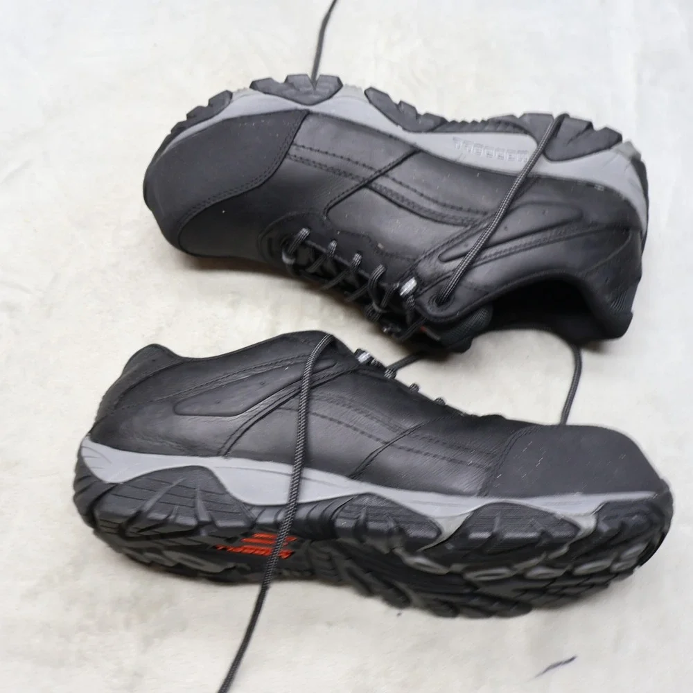 Merrell Mens 11.5 Work Boots Black Moab Adventure Carbon Fiber Safety Toe‎ NEW?